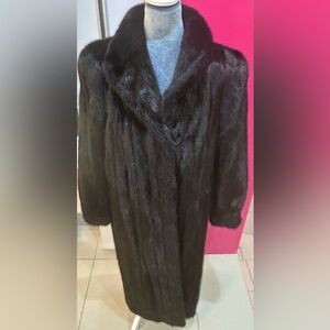 Black Mink M Solomon Fur Coat